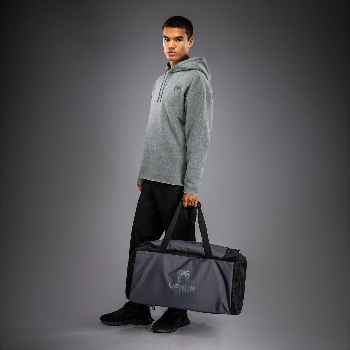 Sac de Sport Venum Essential (61 L) - Gris/Noir - product-type_Sacs de sport