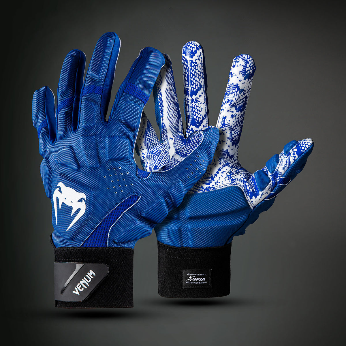 Gants de football Venum Elite Xtp bleu roi/blanc - product-type_Football Gloves