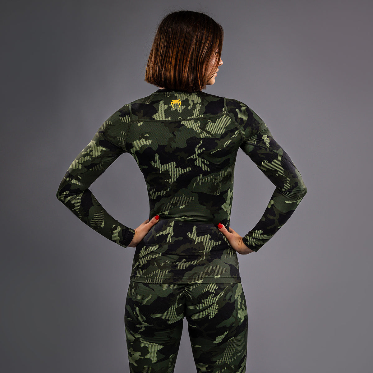 Rashguard pour Femmes Venum x Sophia Rose - Forest Camo - product-type_T-Shirts de Compression