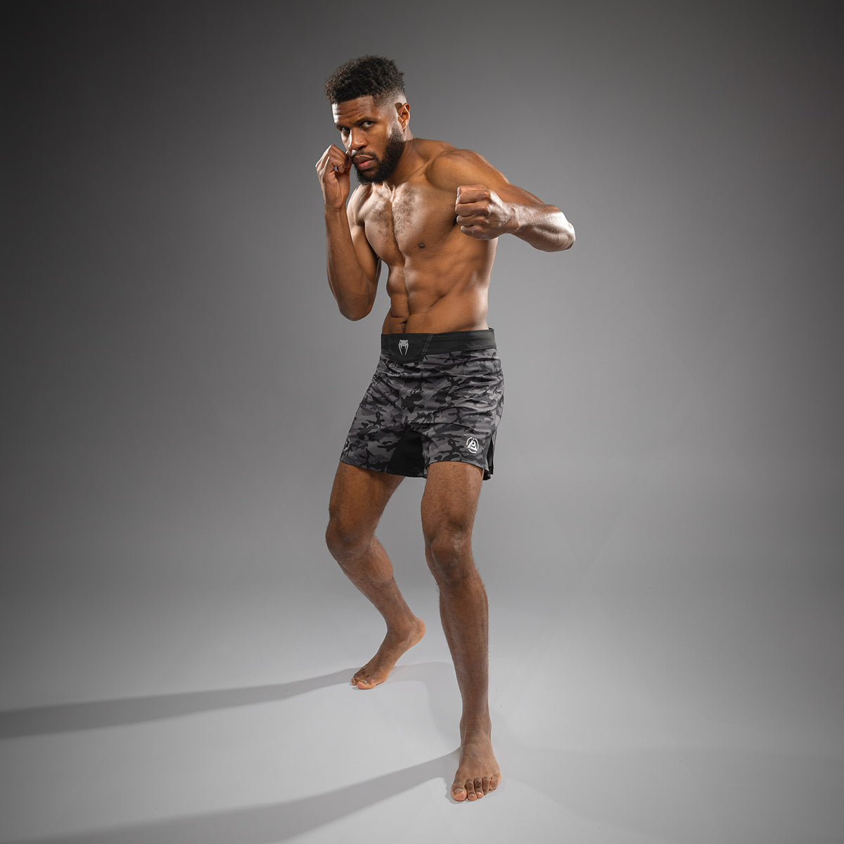 Short de Combat Venum x Polaris - Noir/Gris - product-type_Shorts de MMA