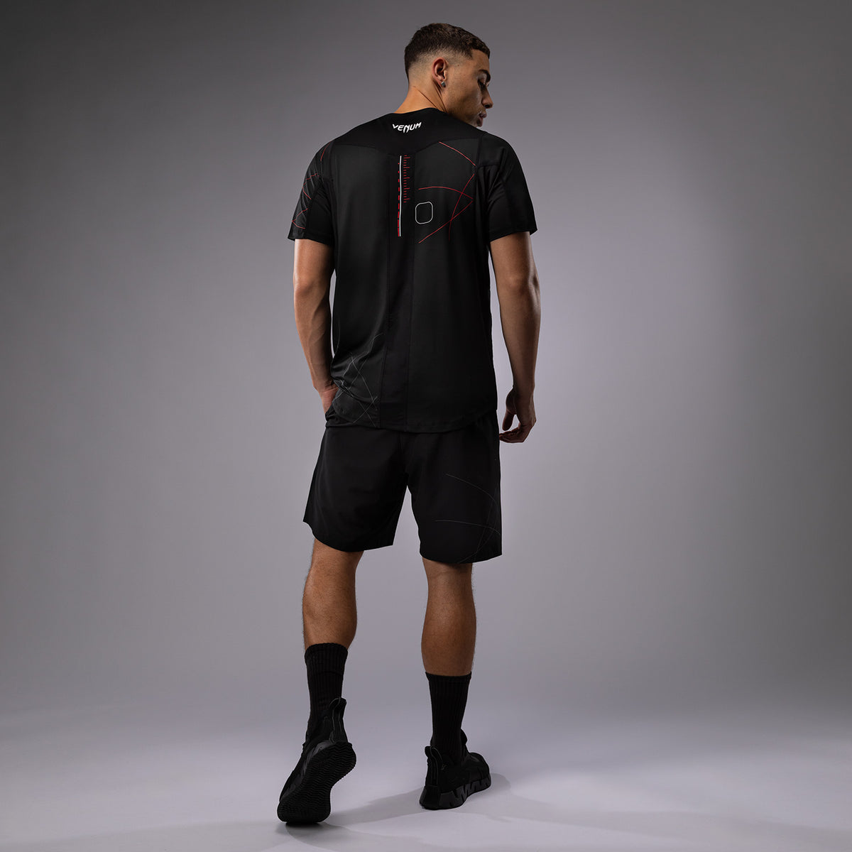 T-Shirt Dry-Tech Venum Tactical XT - Noir/Rouge Feu - product-type_T-Shirts Dry Tech