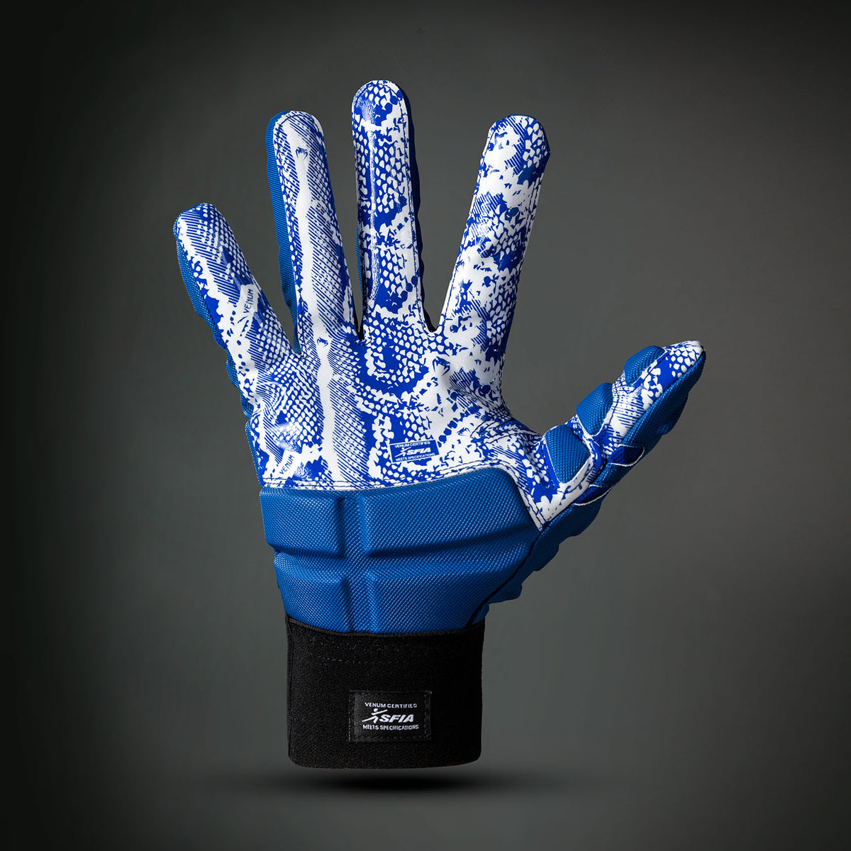Gants de football Venum Elite Xtp bleu roi/blanc - product-type_Football Gloves