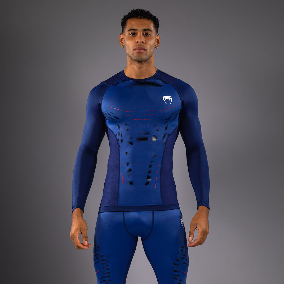 Rashguard Venum Technical 3.0 - Bleu Nuit - product-type_T-Shirts de Compression