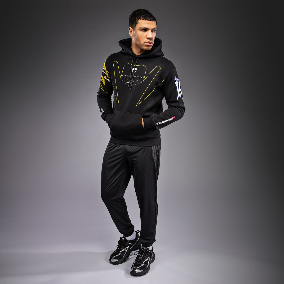 Sweat à Capuche King Venum x TEKKEN 8 - Noir/Jaune - product-type_Sweatshirts