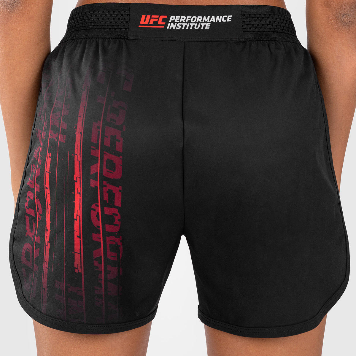 Short de Performance pour Femmes UFC Venum Performance Institute 2.0 - Noir/Rouge - product-type_Shorts de training
