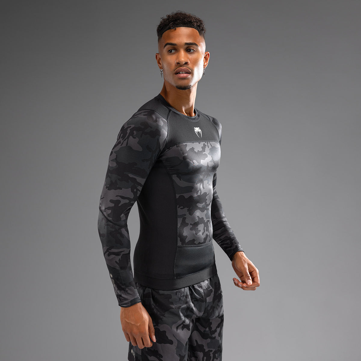 Rashguard à Manches Longues Venum G-Fit Air pour Hommes - Camo Urban - product-type_T-Shirts de Compression