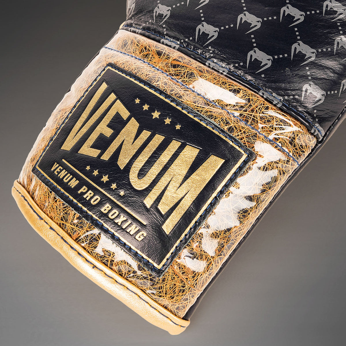 Gants de Boxe Pro avec Lacets Venum Coco Monogram - Bleu Ardoise - product-type_Gants de boxe