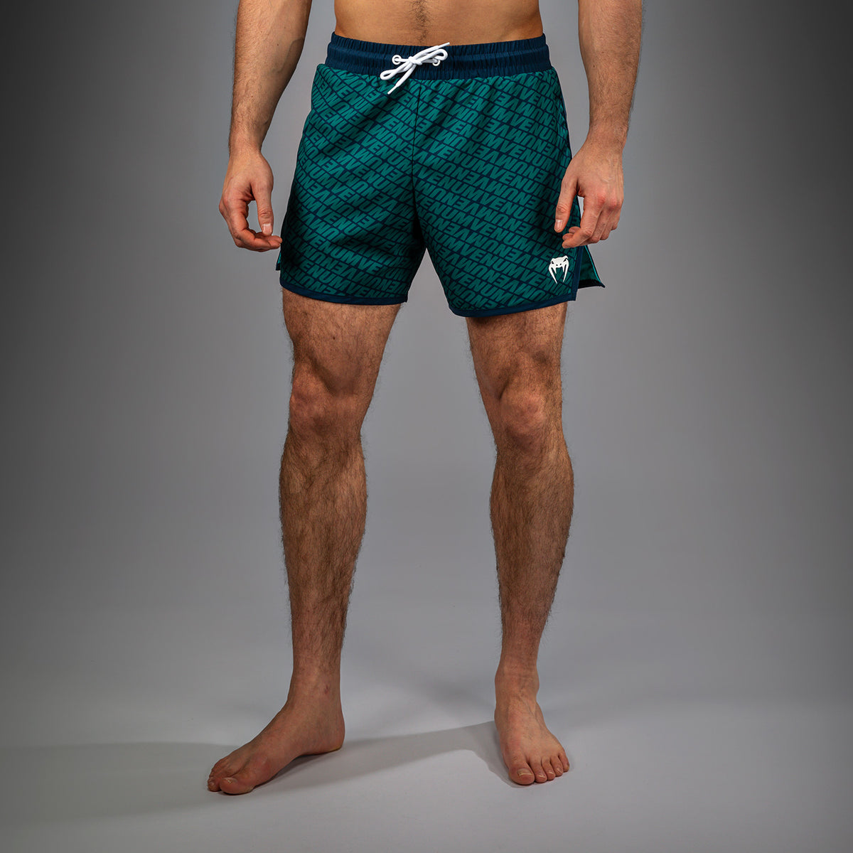 Short de Bain Venum Echo - Bleu Océan/Vert Émeraude - product-type_Shorts de bain