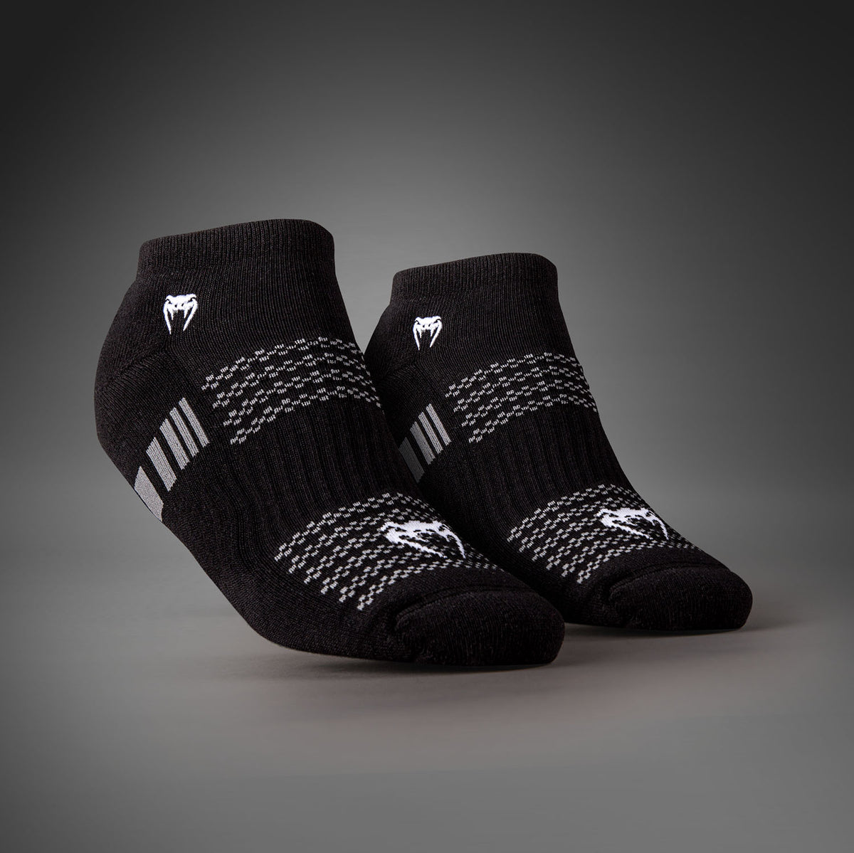 Pack de 3 Paires de Socquettes Venum Vector - Noir/Gris - product-type_Chaussettes