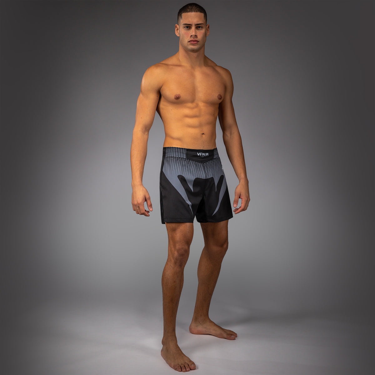 Short de Combat Venum No Gi - Noir/Gris Argenté - product-type_Shorts de MMA