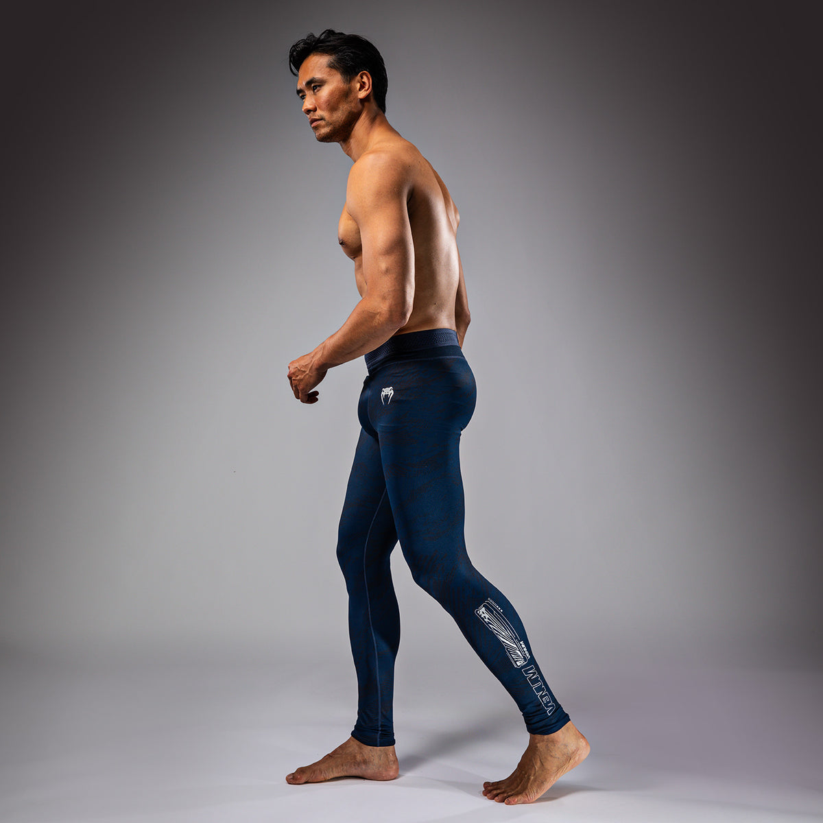 Leggings Performance pour Hommes UFC Fusion by Venum Fight Week - Bleu Océanique - product-type_Pantalons de Compression
