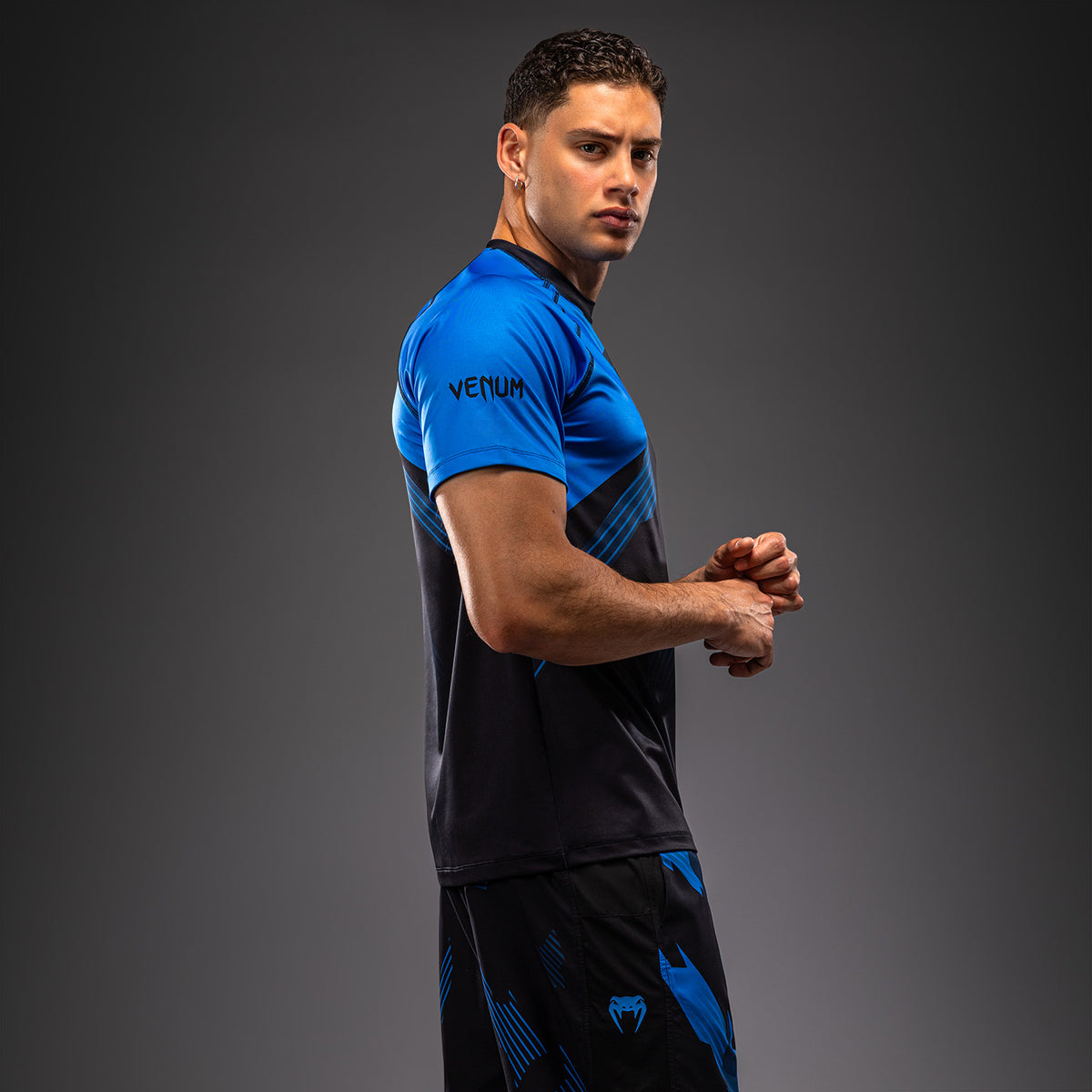 T-shirt Dry Tech Venum No-Gi 6.0 - Noir/Bleu - product-type_T-Shirts Dry Tech