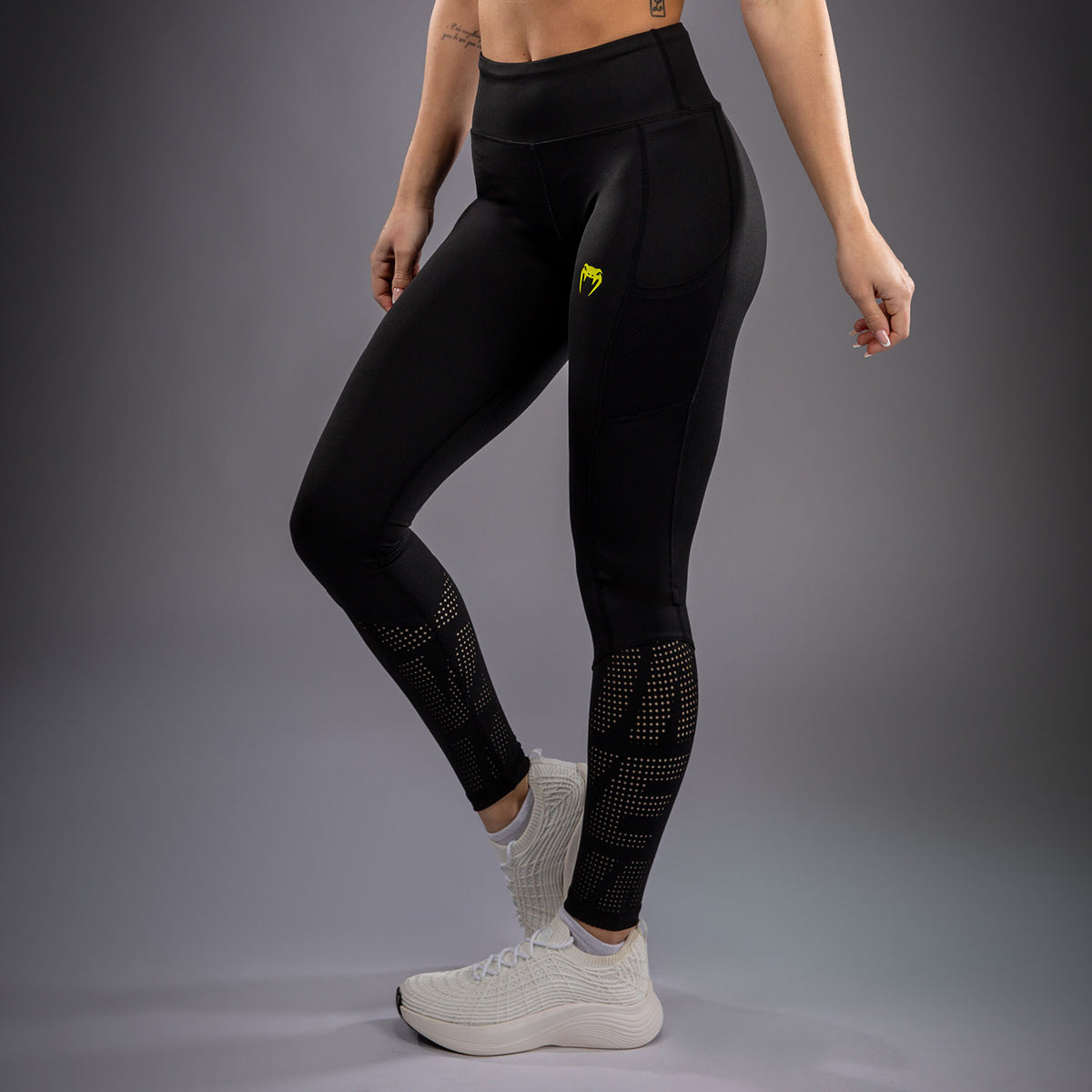 Legging Venum Lazer Pour Femme - Noir/Jaune - product-type_Leggings