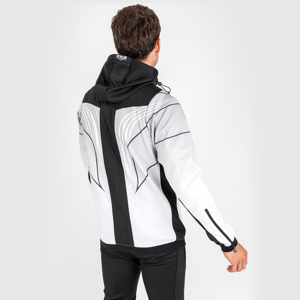 Sweat à capuche Walkout UFC Venum Authentic Fight Night 2.0 pour homme - Blanc - product-type_Vestes