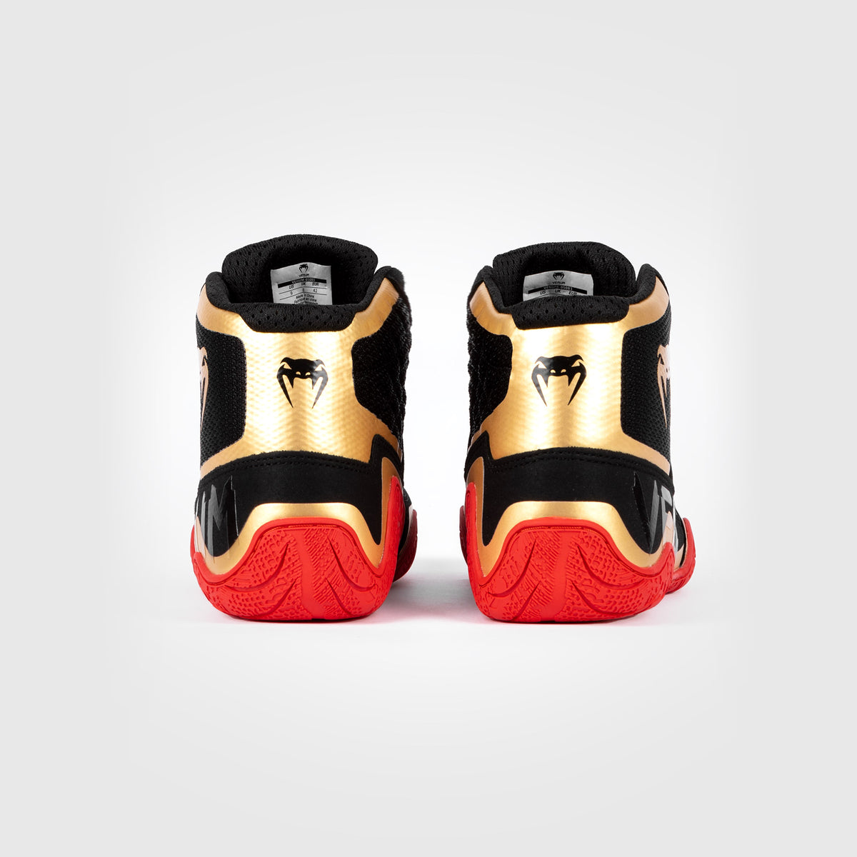 Chaussures de lutte Venum Elite - Noir/Or/Rouge - product-type_chaussures de lutte
