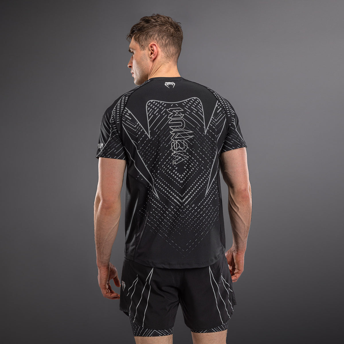 T-shirt Dry Tech Venum Midnight Fury – Noir/Gris/Argent - product-type_T-Shirts Dry Tech