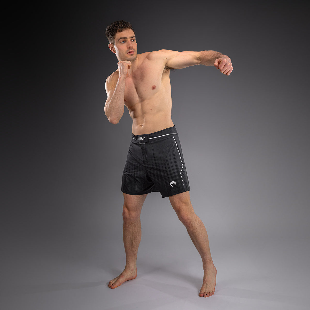 Short de Combat Venum Stealth – Noir/Blanc - product-type_Shorts de MMA