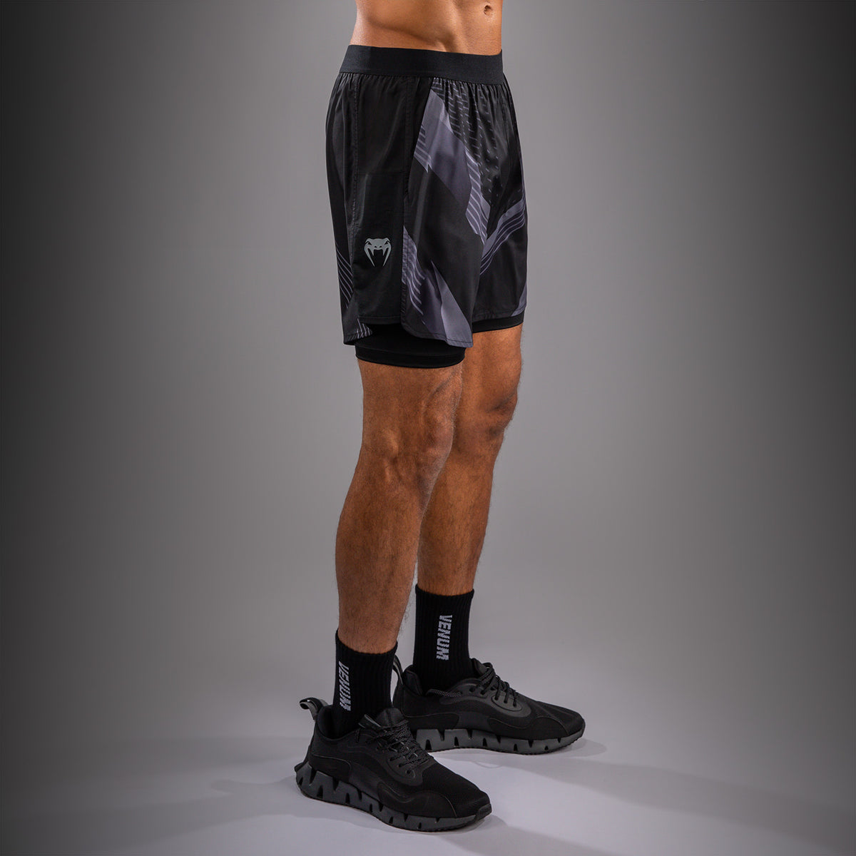 Short d’Entraînement Venum No-Gi 6.0 - Noir/Gris - product-type_Shorts de training