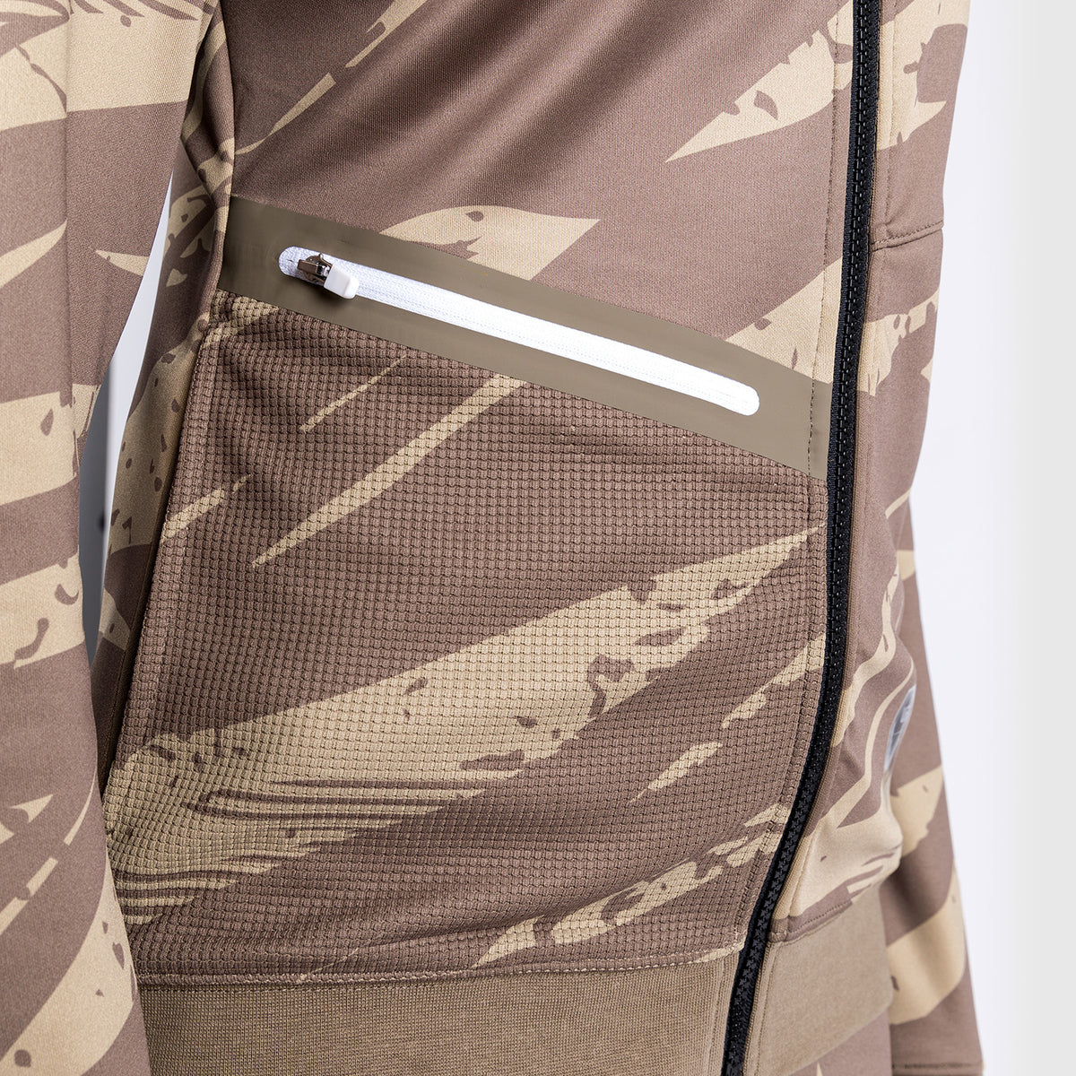 Sweat à capuche zippé Pour Femme Venum UFC Adrenaline by Venum Fight Week - Camouflage Désert - product-type_Vestes