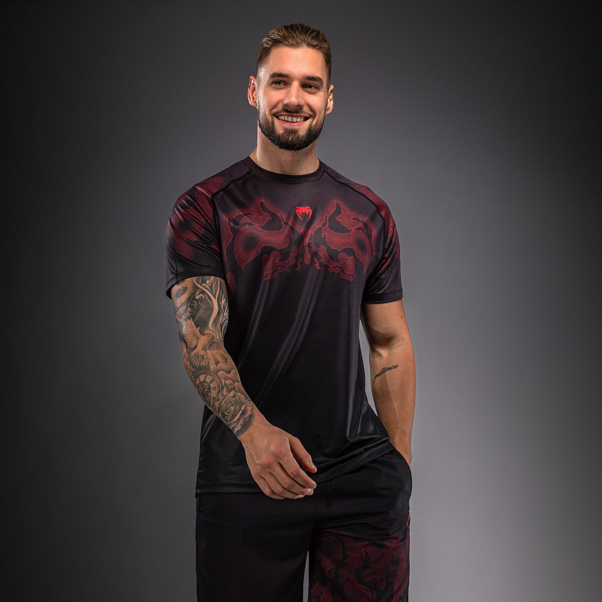 T-shirt Dry Tech Venum Spectre – Noir/Rouge - product-type_T-Shirts Dry Tech