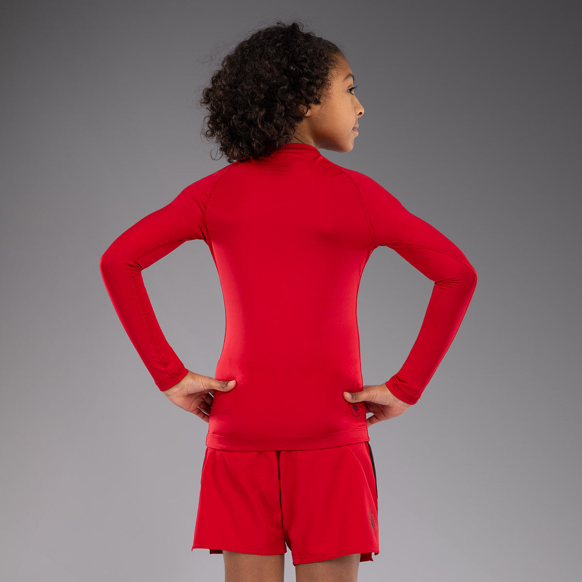Rashguards Manches Longues pour Enfants Venum Contender - Rouge Cerise - product-type_T-Shirts de Compression