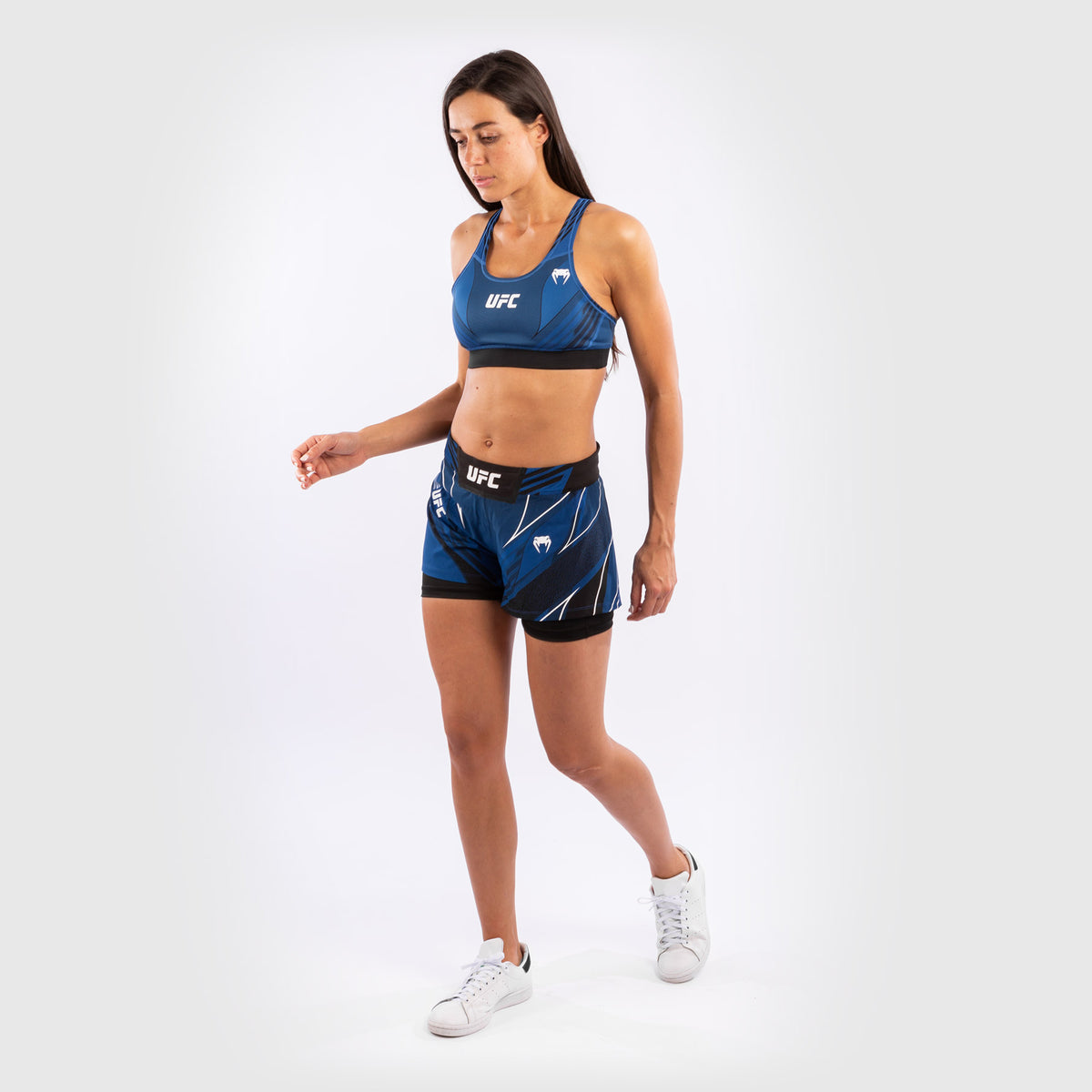 Fightshort Femme UFC Venum Authentic Fight Night - Coupe Courte - Bleu - product-type_Shorts de MMA