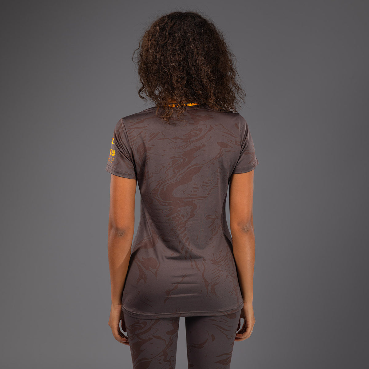 T-shirt Dry-Tech pour Femmes UFC Fusion by Venum Fight Week - Marron Terrestre - product-type_T-Shirts Dry Tech