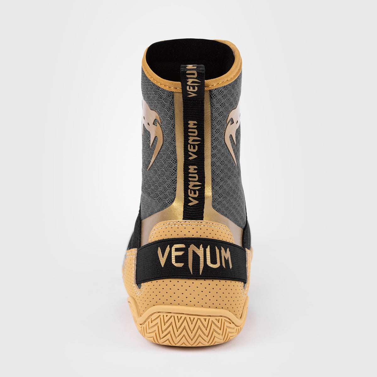 Chaussures de boxe Venum Elite - Noir/Beige - product-type_Chaussures de boxe