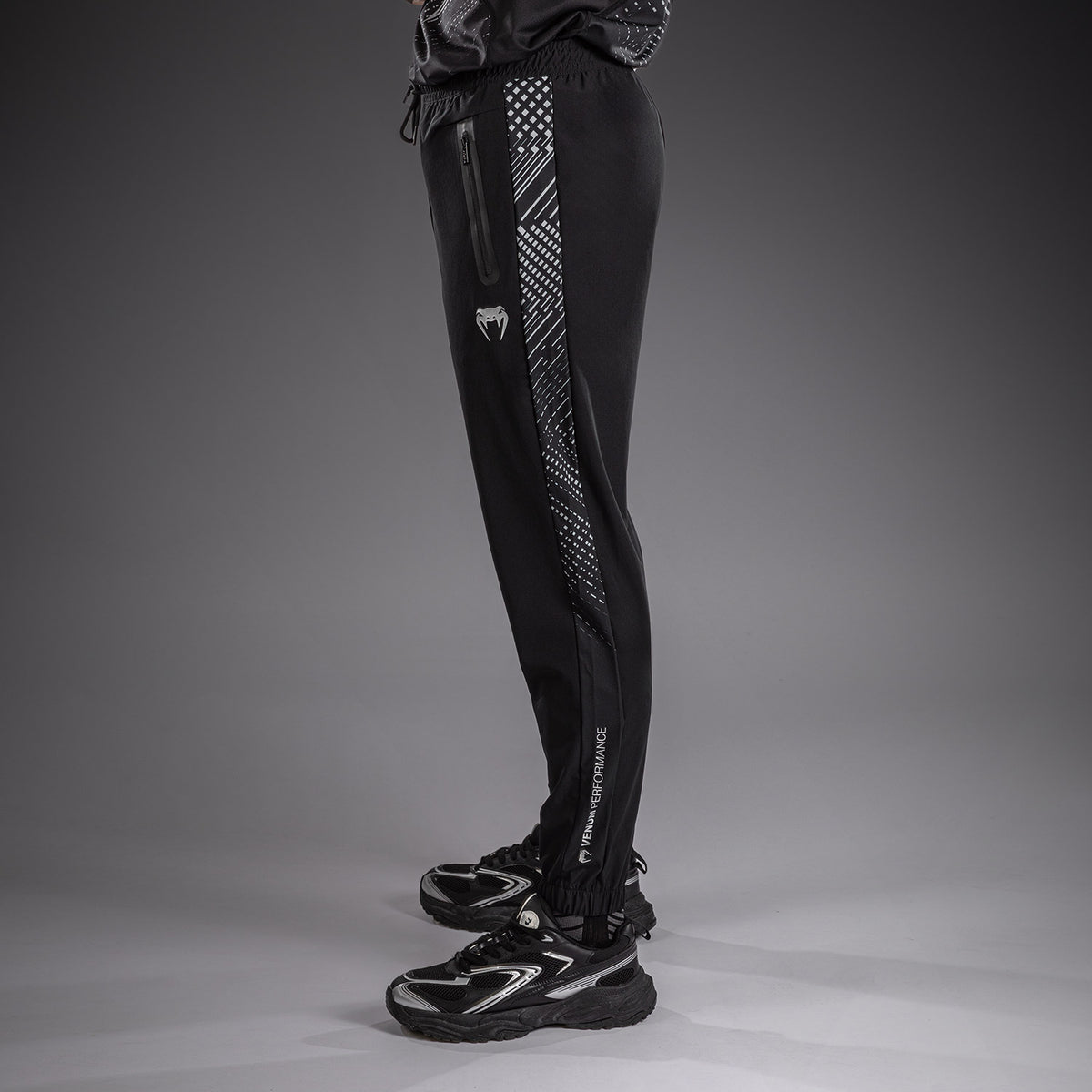 Pantalon de Jogging Venum Midnight Fury – Noir/Gris/Argent - product-type_Pantalons de jogging