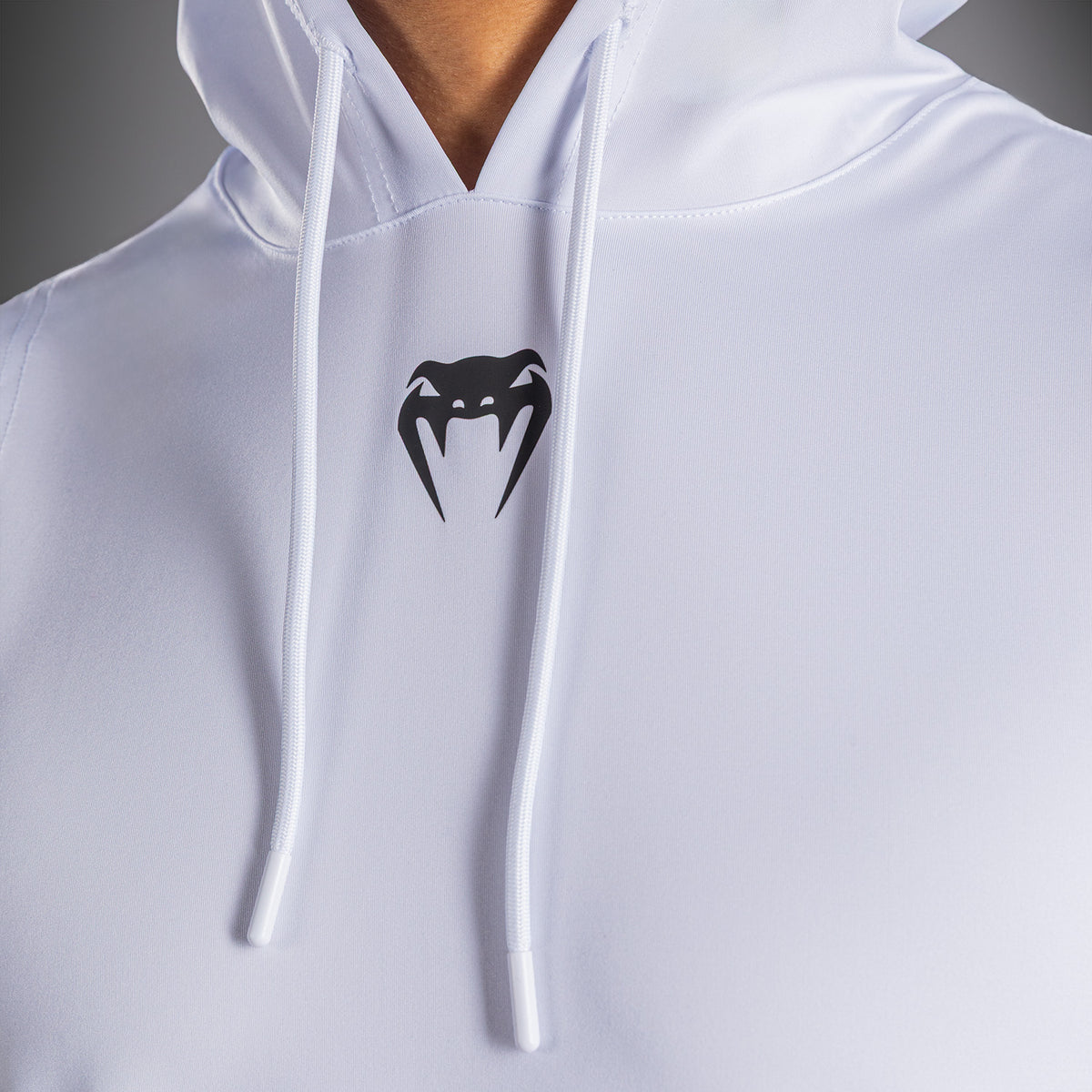 Sweat à capuche Dry Tech sans manches Venum Elite - Blanc - product-type_Sweatshirts