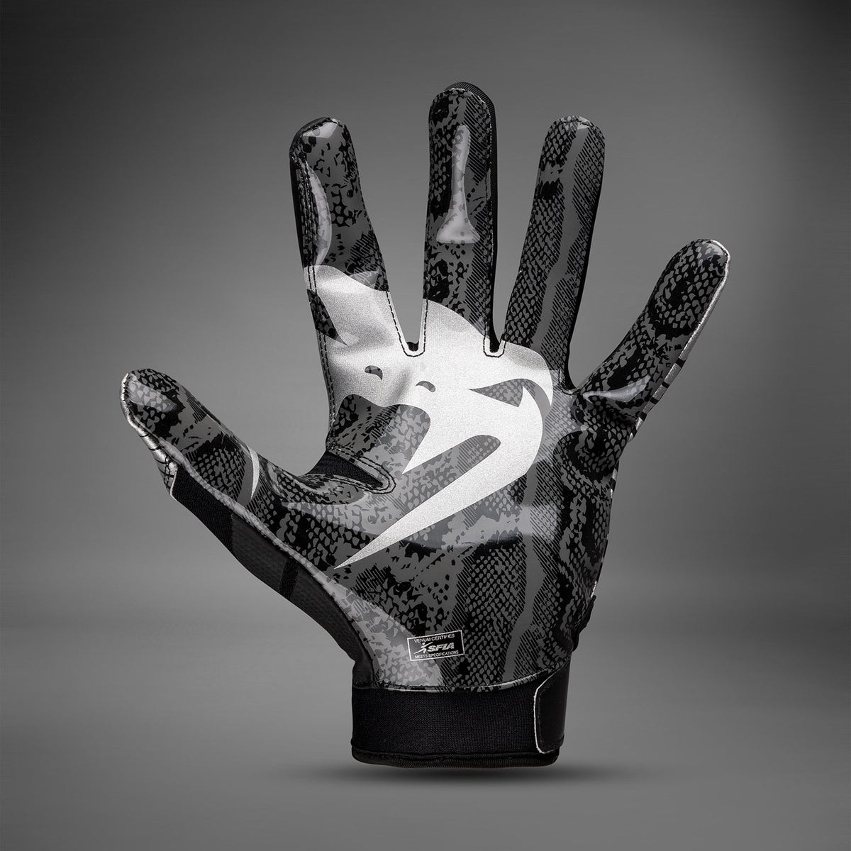 Gants de Football Venum Elite - Noir/Argent - product-type_Football Gloves