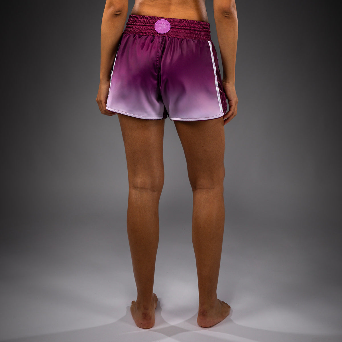 Short de Muay Thai Venum Iris - Prune/Blanc - product-type_Shorts de Muay Thai