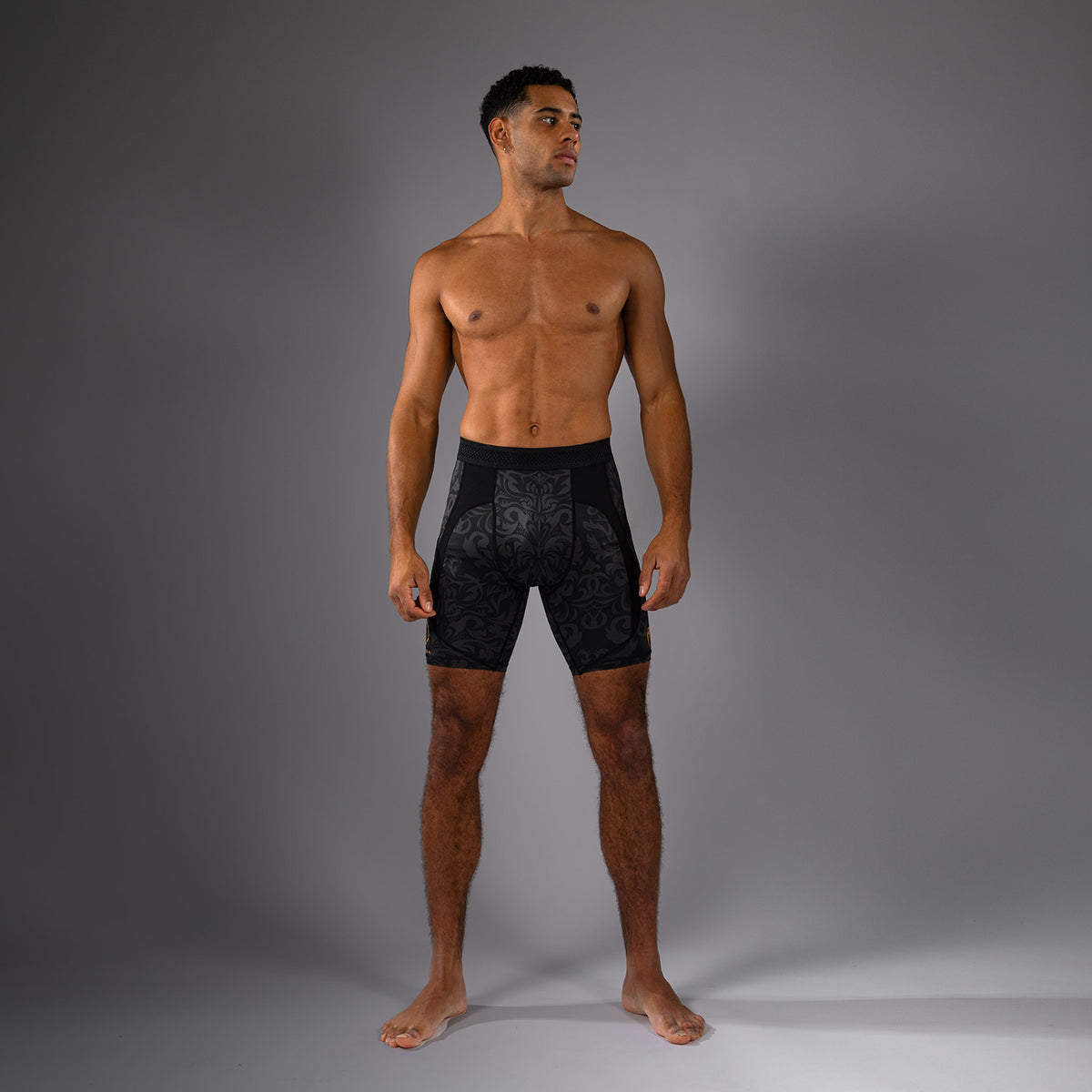 Short de Compression Venum x Topuria Unmatched Edition - Noir/Or - product-type_Shorts de compression