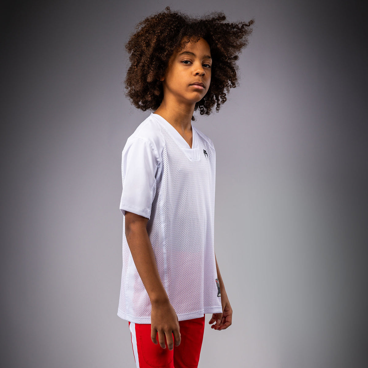 Maillot à manches Courtes pour Enfants Venum Elite Football - Blanc - product-type_T-Shirts Dry Tech