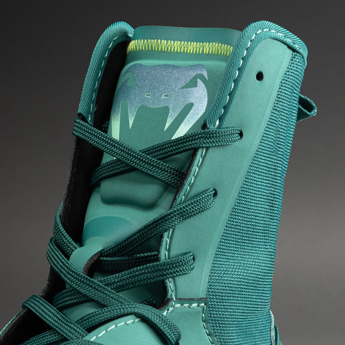 Chaussures de Boxe Venum Elite Neo – Vert/Jaune Néon - product-type_Chaussures de boxe