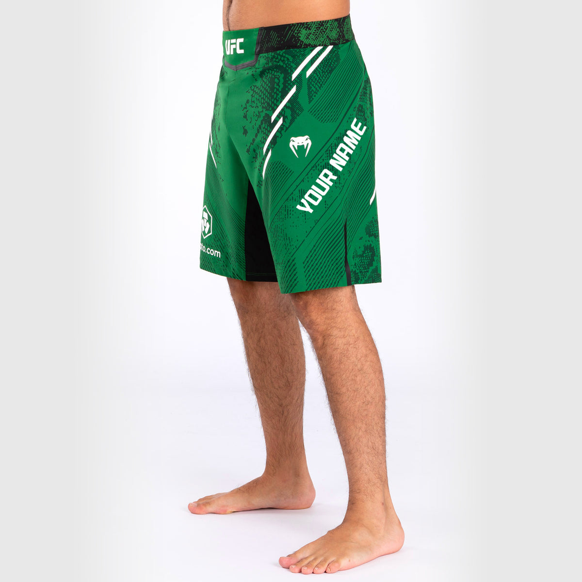Short de combat personnalisé Coupe longue pour Hommes UFC Adrenaline by Venum Authentic Fight Night – Jaune - product-type_Shorts de MMA