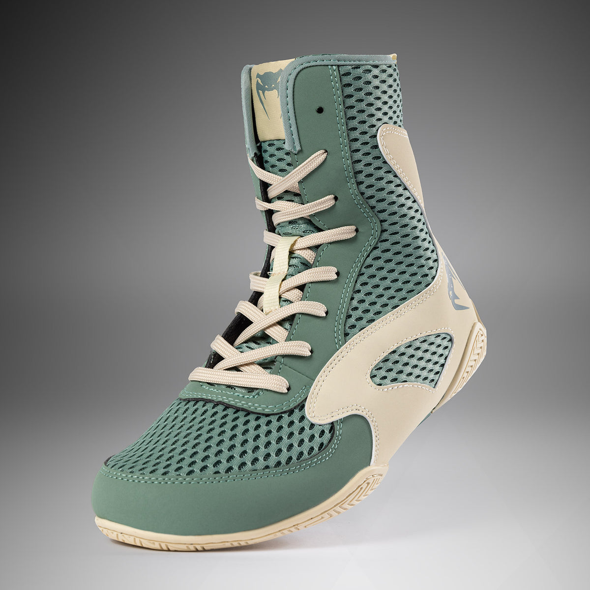Chaussures de Boxe Venum Contender - Vert Aqua/Ivoire - product-type_Chaussures de boxe