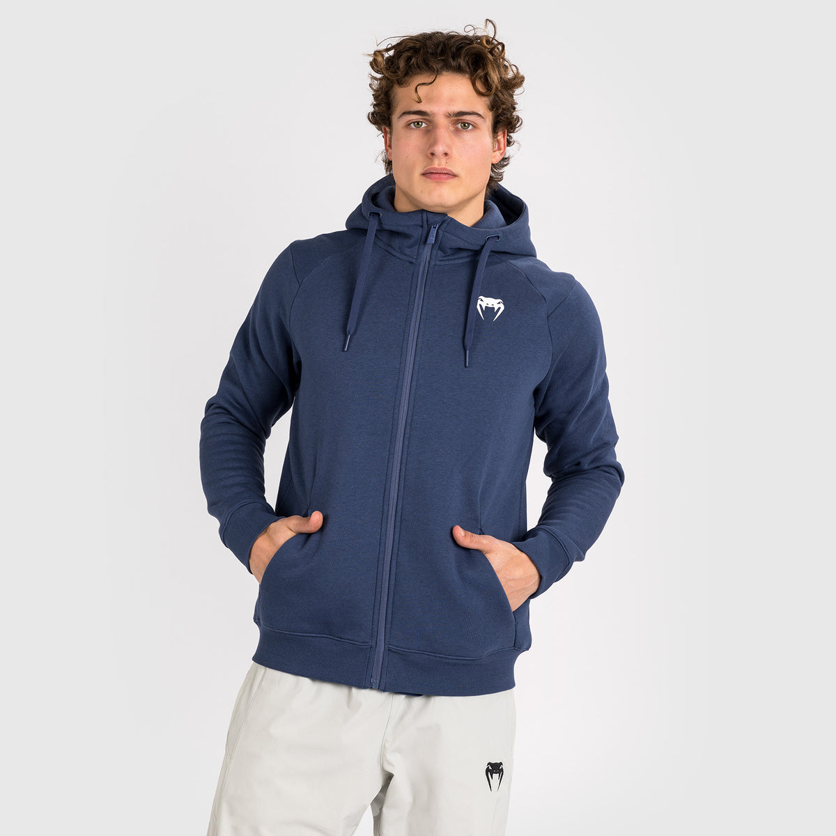 Sweatshirt Zippé à Capuche Venum Strikeland - Bleu marine - product-type_Vestes
