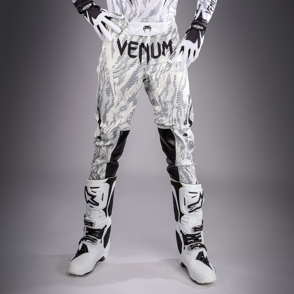 Pantalon de Motocross Venum MX Elite - Blanc