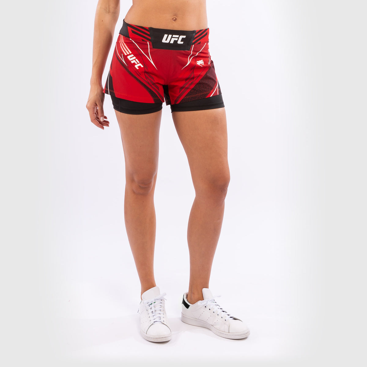 Fightshort Femme UFC Venum Authentic Fight Night - Coupe Courte - Rouge - product-type_Shorts de MMA
