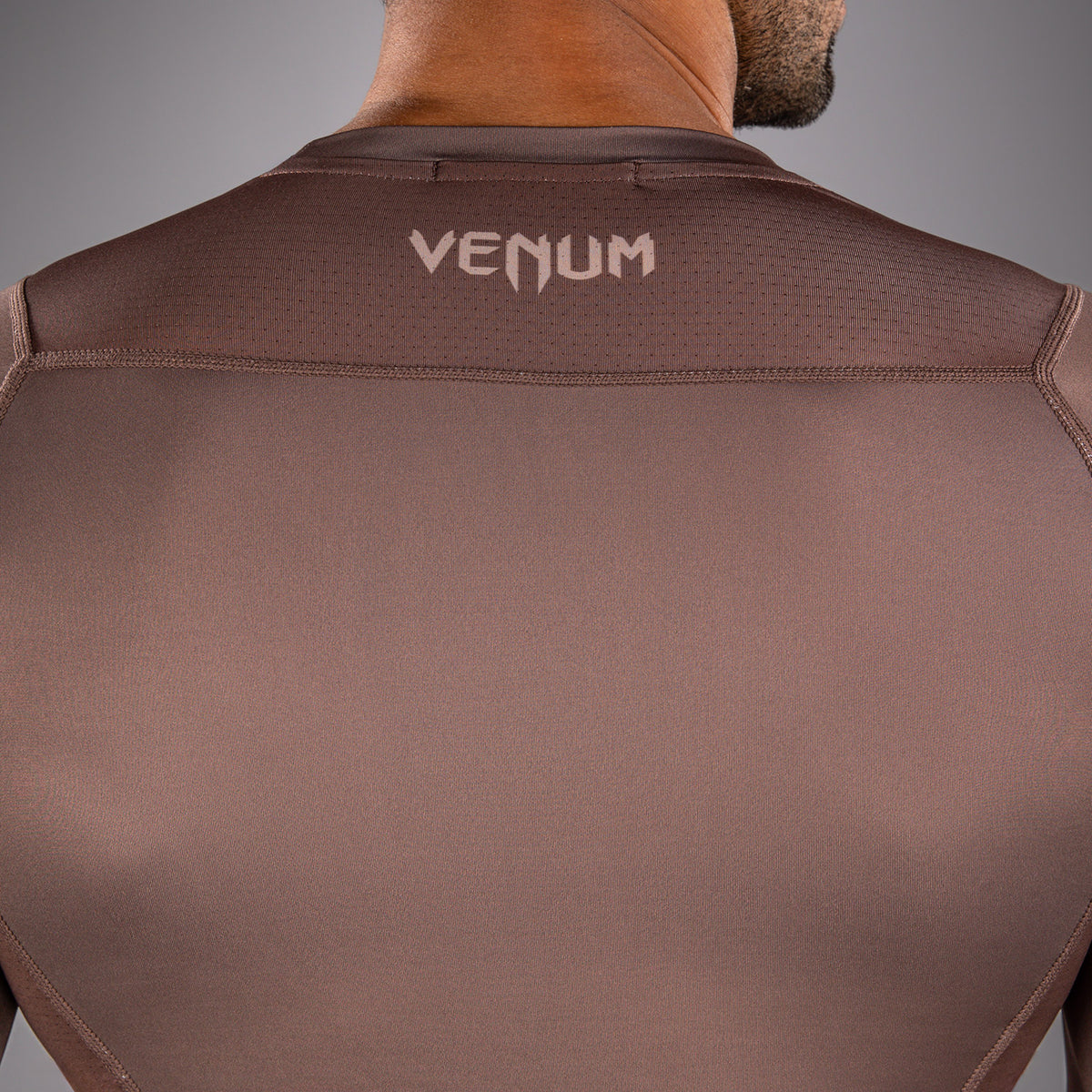 Rashguard Venum No Gi - Marron Chocolat - product-type_T-Shirts de Compression