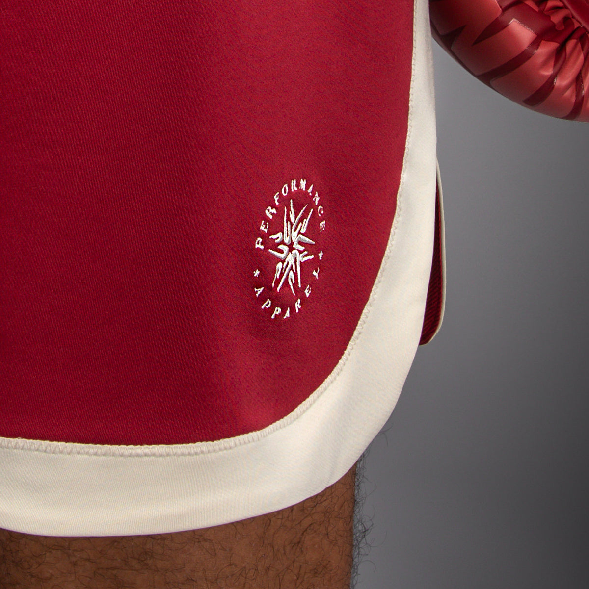 Short de boxe Venum Classic – Rouge Rubis/Ivoire - product-type_Shorts de boxe
