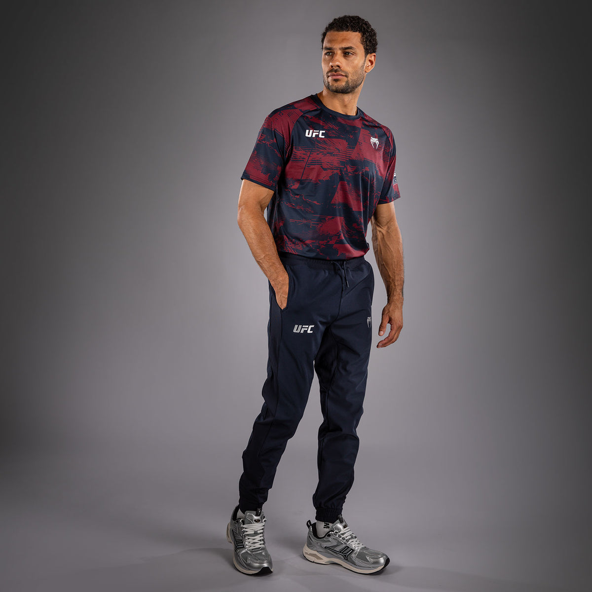 Pantalon Homme UFC Zenith by Venum Authentic Fight Week - Bleu marine - product-type_Pantalons de jogging