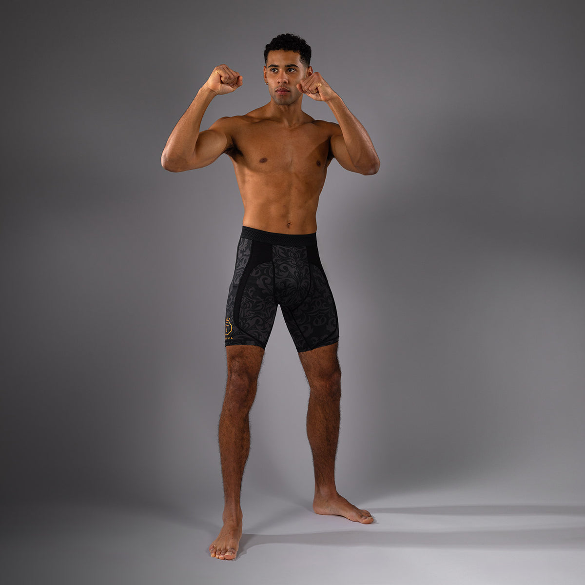 Short de Compression Venum x Topuria Unmatched Edition - Noir/Or - product-type_Shorts de compression