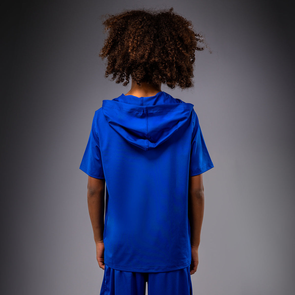 Sweat à capuche à manches courtes Dry Tech pour Enfants Venum Elite - Bleu Royal - product-type_Sweatshirts