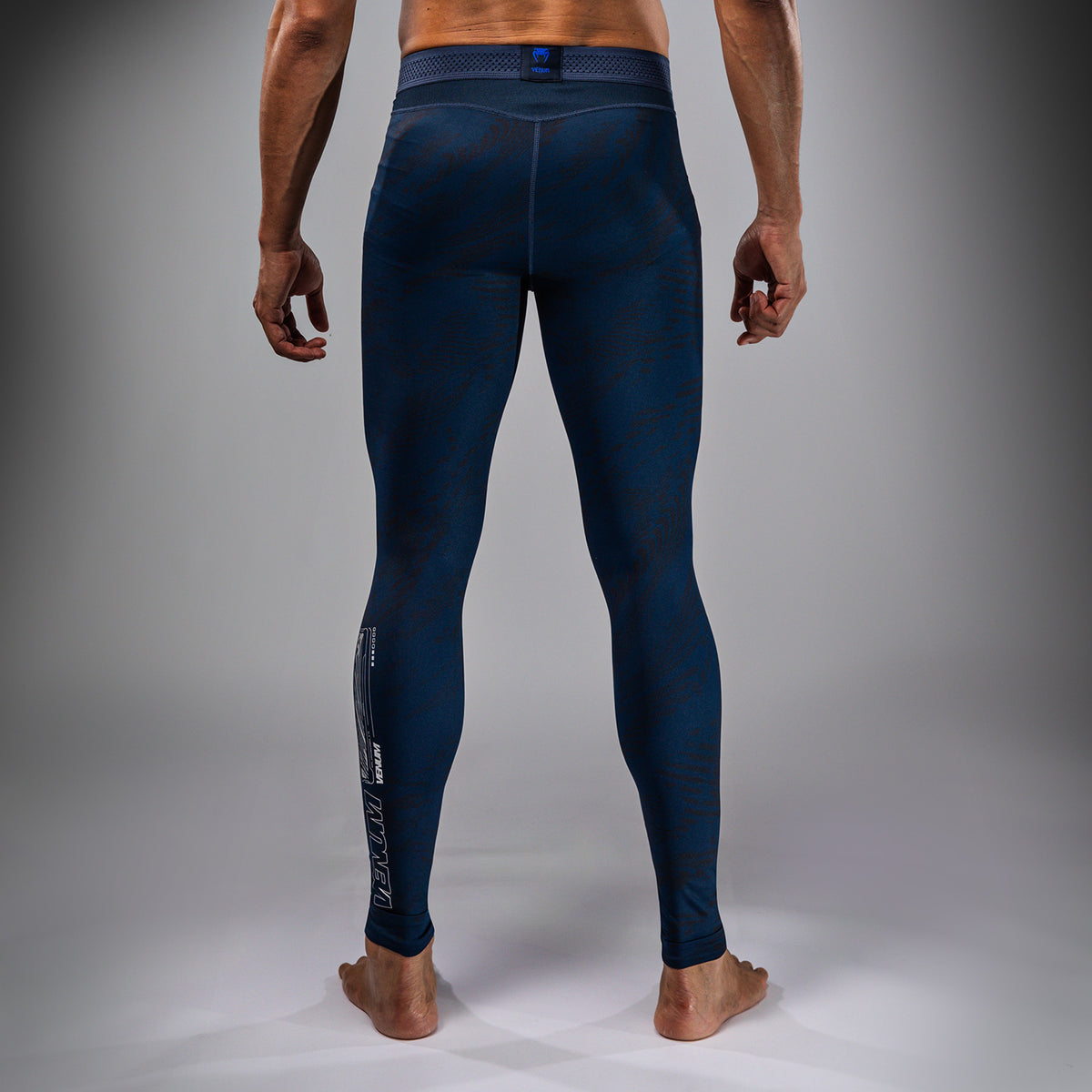 Leggings Performance pour Hommes UFC Fusion by Venum Fight Week - Bleu Océanique - product-type_Pantalons de Compression