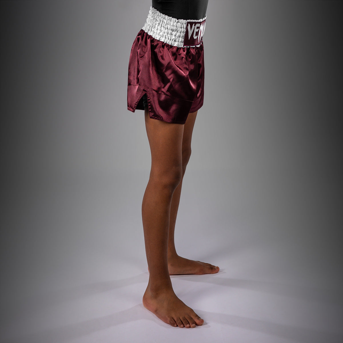 Short de Muay Thaï Venum Classic pour Enfant – Bordeaux - product-type_Shorts de Muay Thai