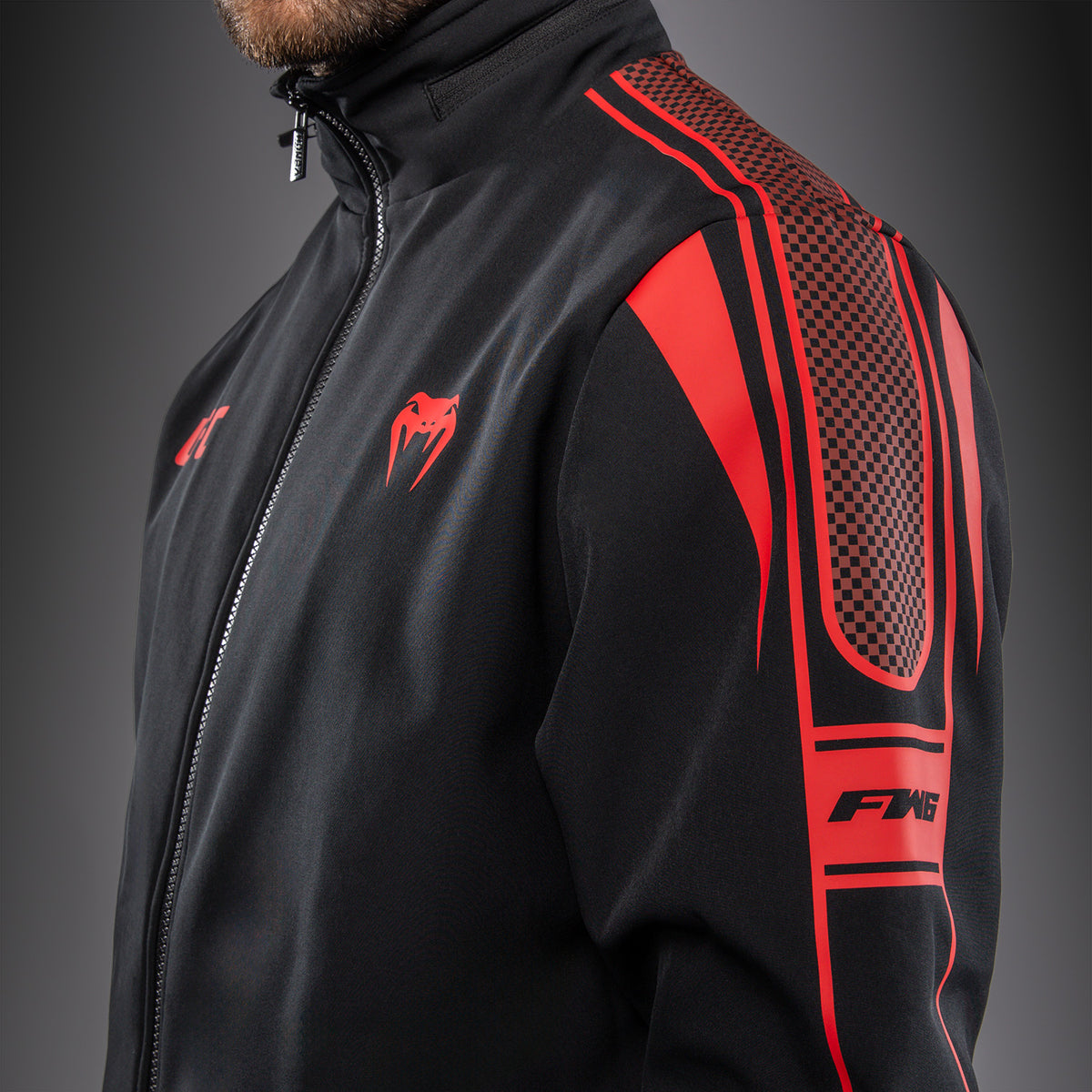 Sweat à Capuche Zippé pour Homme Venum UFC Unity by Venum Authentic Fight Week - Noir - product-type_Vestes