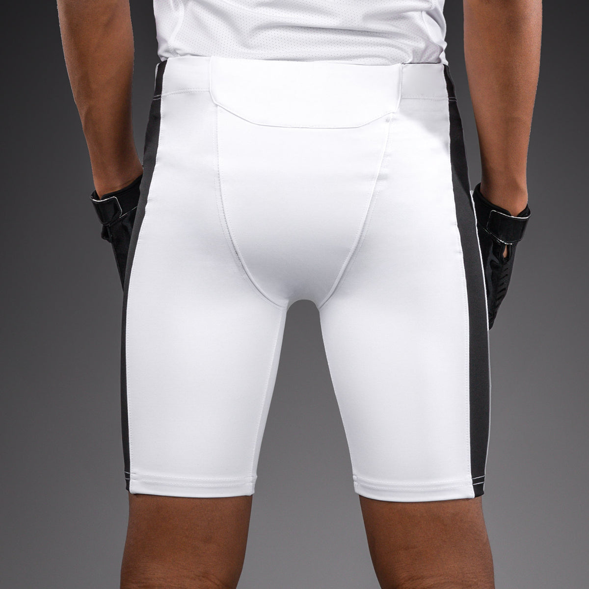 Short de Compression pour Enfants Venum Elite Football - Blanc - product-type_Shorts de training