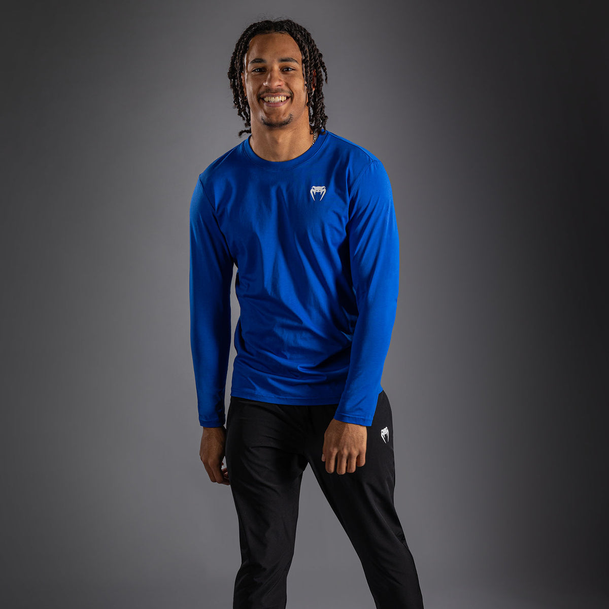 T-shirt à manches Longues Venum Lineup - Bleu Royal/Blanc - product-type_T-Shirts